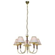 Подвесная люстра Arte Lamp Catrin A3545LM-5GO