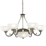 Подвесная люстра Arte Lamp Windsor White A3777LM-6-2AB