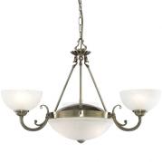 Подвесная люстра Arte Lamp Windsor White A3777LM-3-2AB