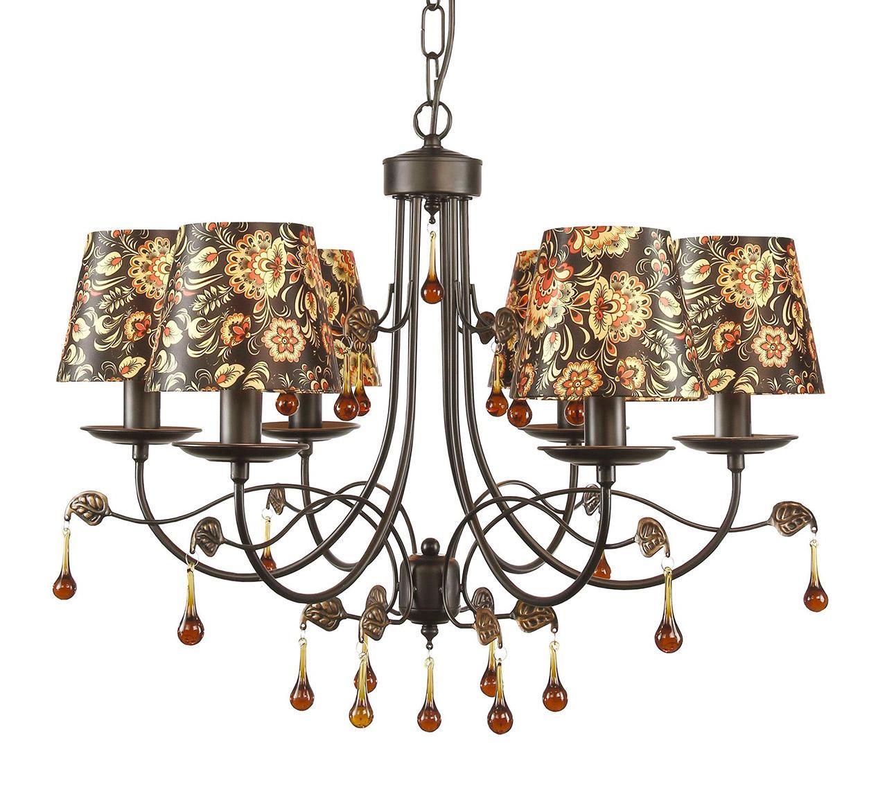 Подвесная люстра Arte Lamp Moscow A6106LM-6BK