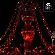 Подвесная люстра Arte Lamp Teatro A3964LM-8RD