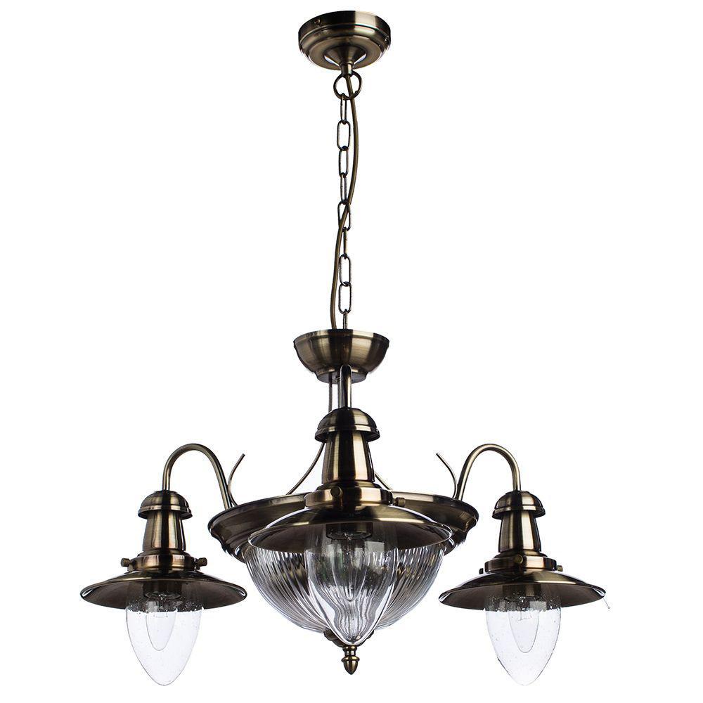 Подвесная люстра Arte Lamp Fisherman A5518LM-2-3AB