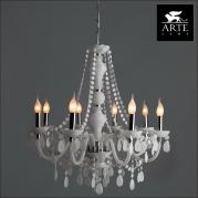 Подвесная люстра Arte Lamp Moris A8888LM-8WH