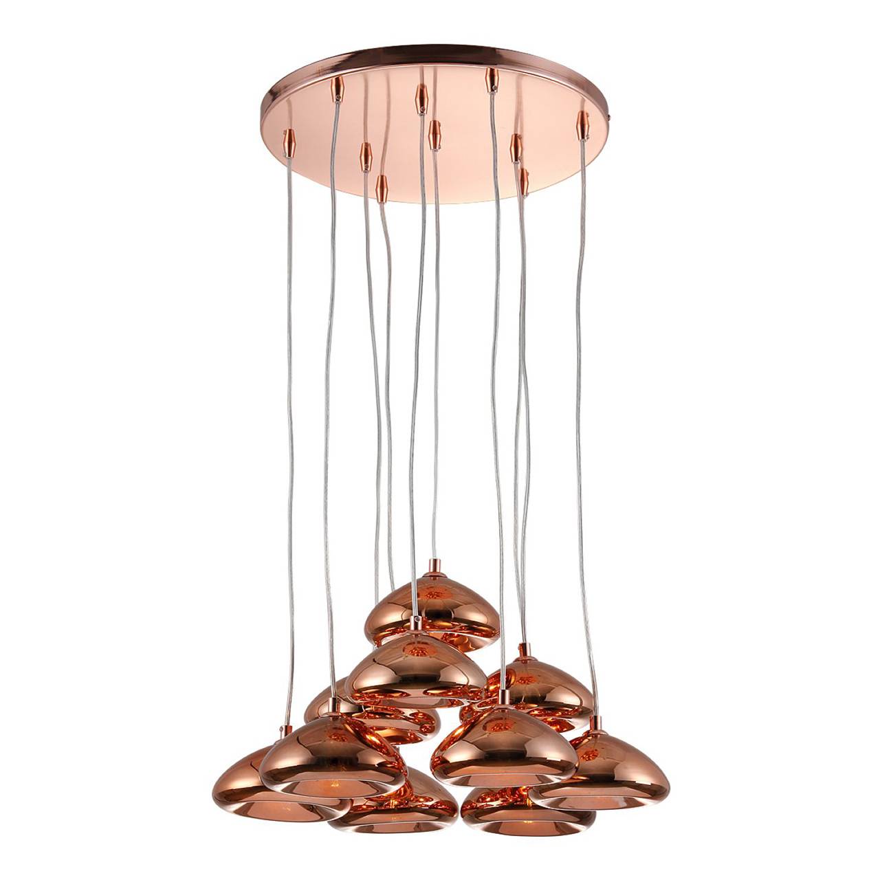Подвесная люстра Luce Solara Moderno 3723/10S Copper