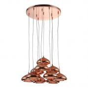 Подвесная люстра Luce Solara Moderno 3723/10S Copper