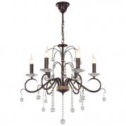 Подвесная люстра IDLamp Maura 253/6-Blackplatina