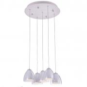 Подвесная люстра IDLamp Mirella 394/5-LEDWhite
