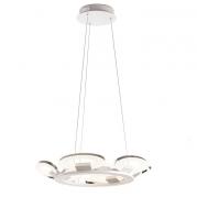 Подвесная люстра IDLamp Celia 399/9-LEDWhitechrome