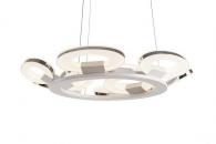 Подвесная люстра IDLamp Celia 399/9-LEDWhitechrome