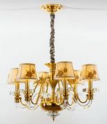 Подвесная люстра IDLamp Domenica 402/6-LEDOldbronze