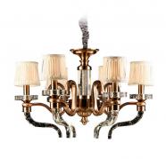 Подвесная люстра IDLamp Ines 403/6-LEDOldbronze