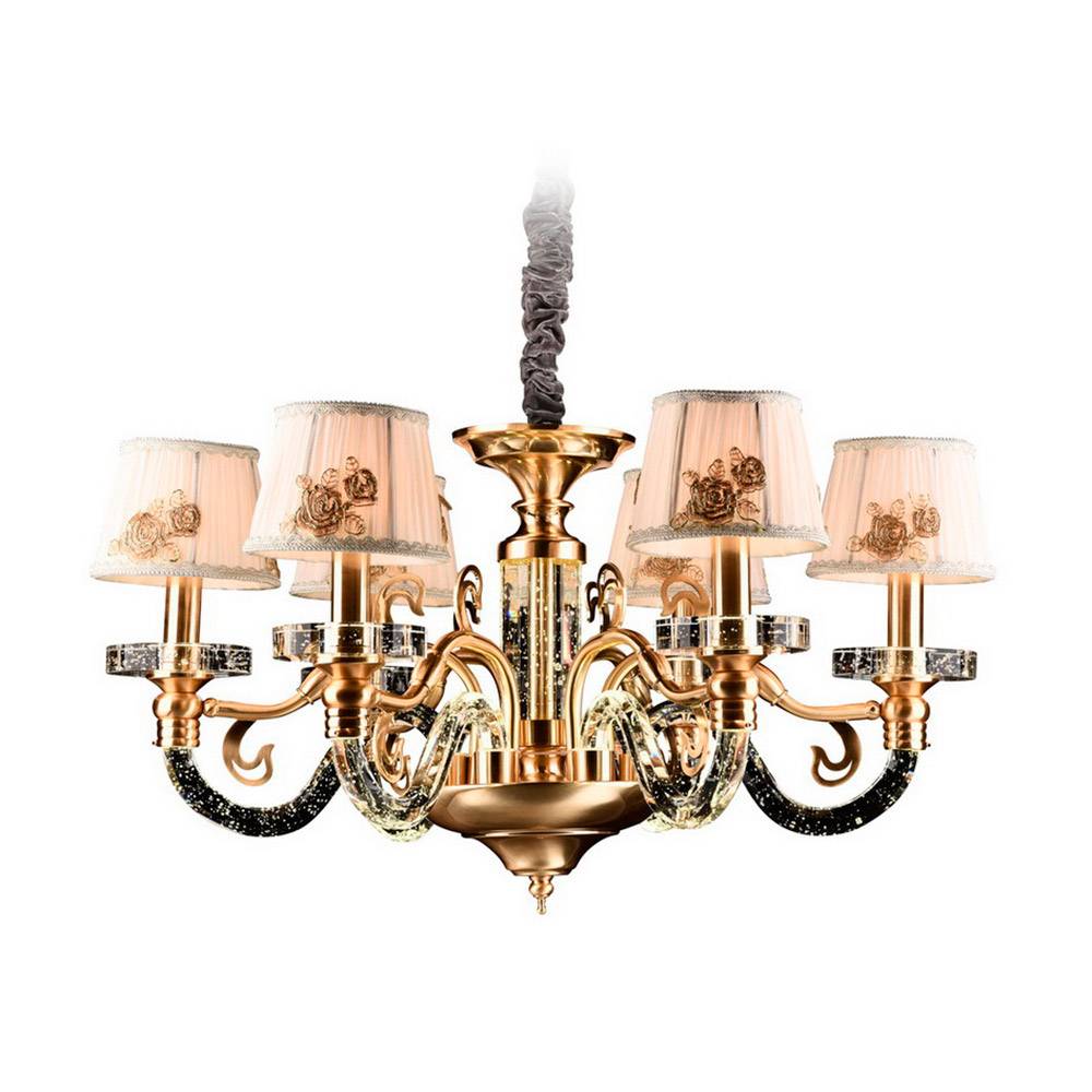 Подвесная люстра IDLamp Michel 404/6-LEDOldbronze