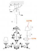 Подвесная люстра Odeon Light Tender 2796/3