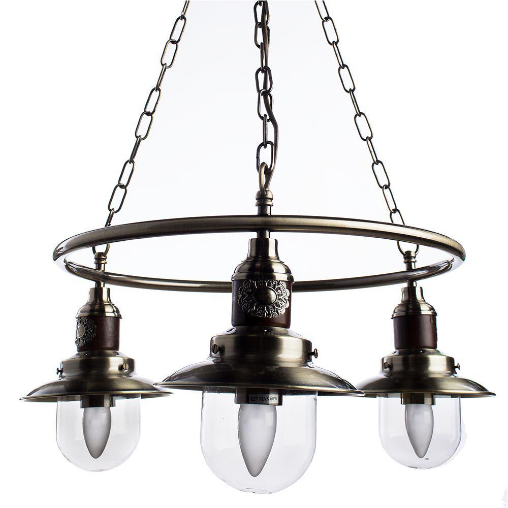 Подвесная люстра Arte Lamp Sailor A4524LM-3AB