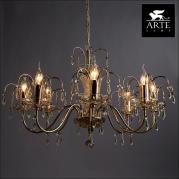 Подвесная люстра Arte Lamp Sparkles A3054LM-8GO