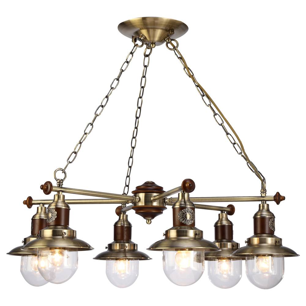 Подвесная люстра Arte Lamp Sailor A4524LM-6AB