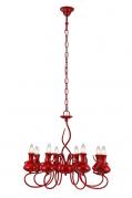 Подвесная люстра Arte Lamp Vaso A6819LM-8RD