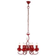 Подвесная люстра Arte Lamp Vaso A6819LM-6RD