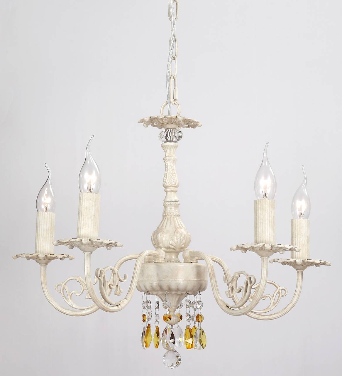 Подвесная люстра Lucia Tucci Lame 139.5 Antique White