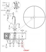 Подвесная люстра Odeon Light Parola 2896/5
