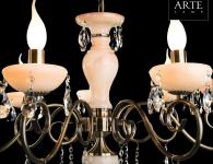 Подвесная люстра Arte Lamp Onyx Red A9591LM-7AB