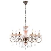 Подвесная люстра Arte Lamp Onyx Red A9591LM-7AB
