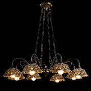 Подвесная люстра Arte Lamp Carved A5387LM-8AB