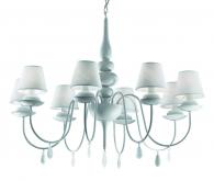 Подвесная люстра Ideal Lux Blanche SP8