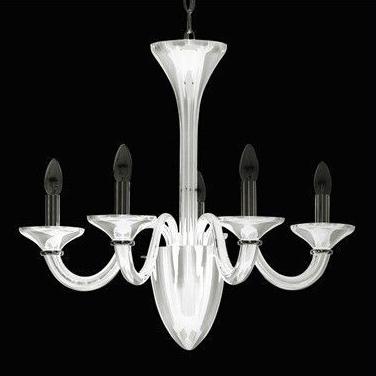 Подвесная люстра Ideal Lux White Lady SP5 Bianco