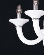 Подвесная люстра Ideal Lux White Lady SP5 Bianco