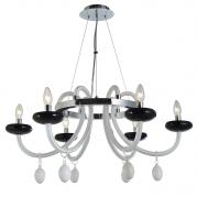 Подвесная люстра Luce Solara Gordeo SP 014/6S (Cromo/Negro)
