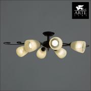 Потолочная люстра Arte Lamp Rondo A7310PL-6BR