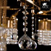 Потолочная люстра Arte Lamp Cascata A3028PL-6GO