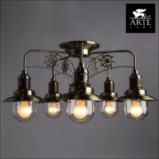 Потолочная люстра Arte Lamp Sailor A4524PL-5AB