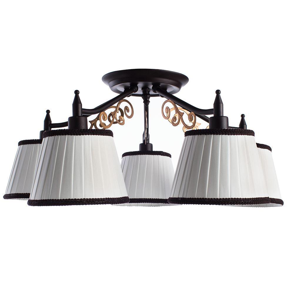 Потолочная люстра Arte Lamp Capri A6344PL-5BR