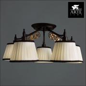 Потолочная люстра Arte Lamp Capri A6344PL-5BR