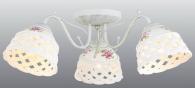 Потолочная люстра Arte Lamp Wicker A6616PL-3WG