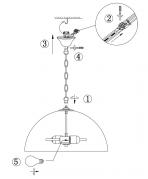 Подвесной светильник Odeon Light Carotti 2639/2