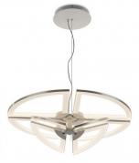 Подвесной светодиодный светильник IDLamp Eleanor 398/2X80-LEDWhitechrome