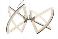 Подвесной светодиодный светильник IDLamp Eleanor 398/80-LEDWhitechrome