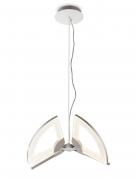Подвесной светодиодный светильник IDLamp Eleanor 398/50-LEDWhitechrome