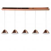 Подвесной светодиодный светильник Lucide Tisk Led 36406/45/17