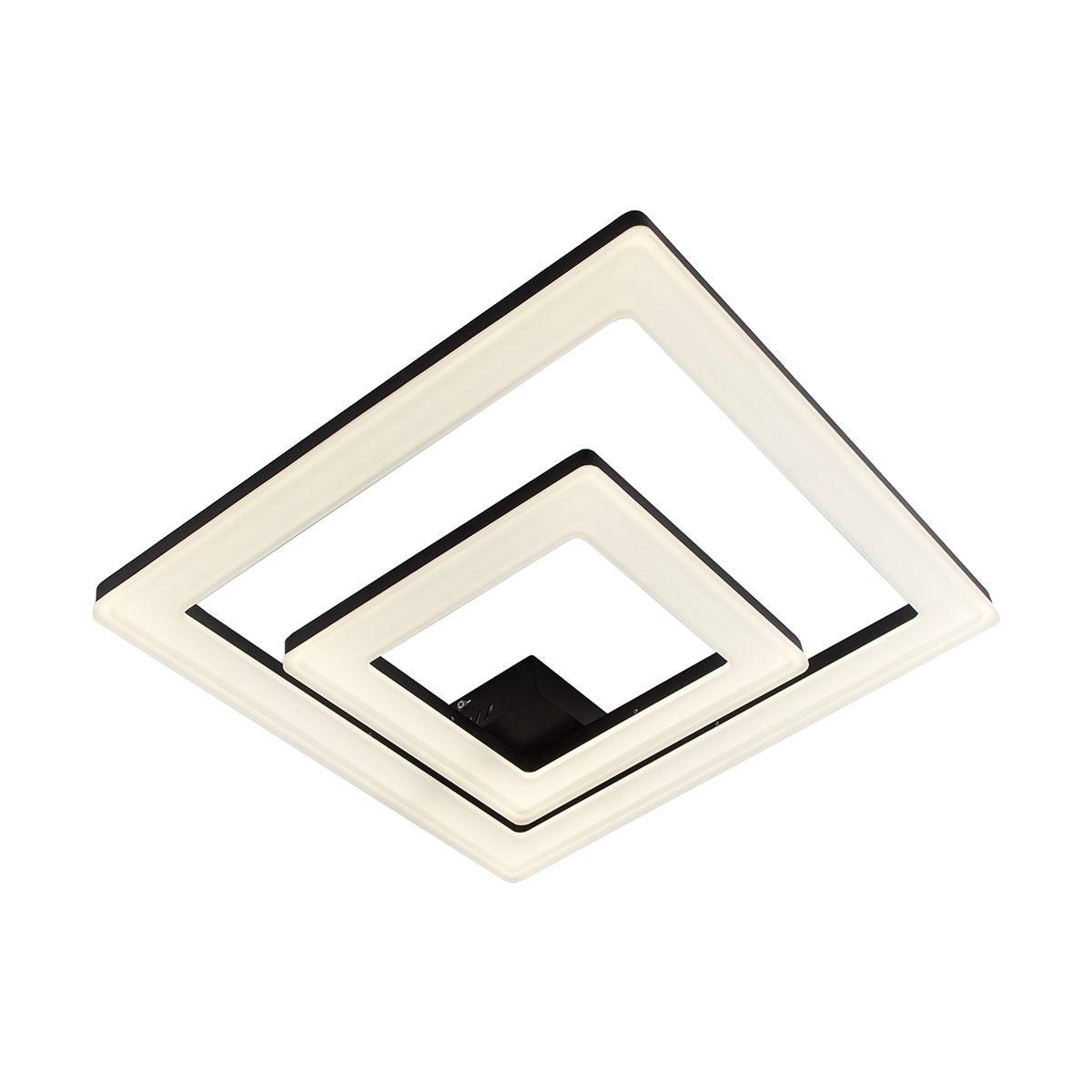 Потолочный светодиодный светильник IDLamp Sevilia 407/2PF-LEDBlack