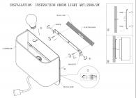Настенный светильник Odeon Light Bostri 2589/2W