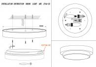 Настенный светильник Odeon Light Holger 2744/2C