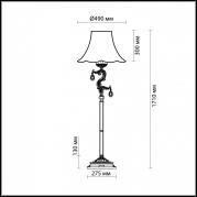 Торшер Odeon Light Varza 2430/1F