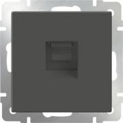 Телефонная розетка RJ-11 серо-коричневая WL07-RJ-11 4690389054082
