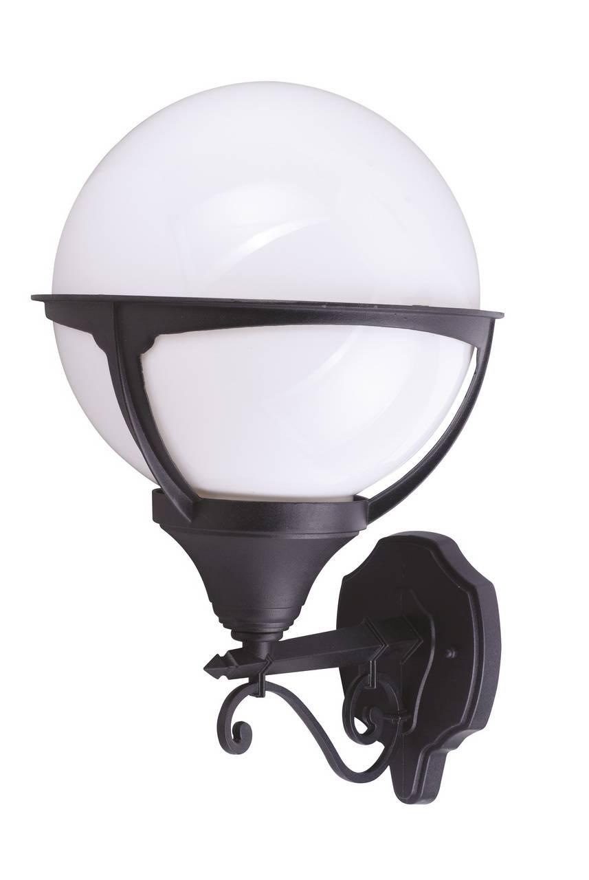 Уличный настенный светильник Arte Lamp Monaco A1491AL-1BK