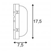 Уличный настенный светильник SLV Terang Led 229925