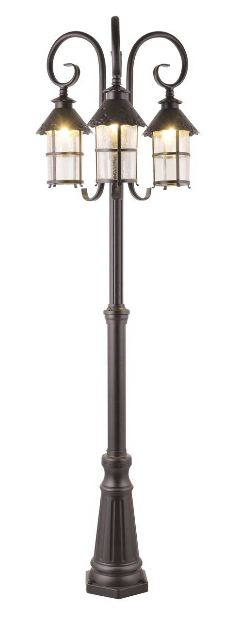 Садово-парковый светильник Arte Lamp Prague A1467PA-3RI